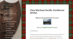 Desktop Screenshot of clanmacleanpnw.org